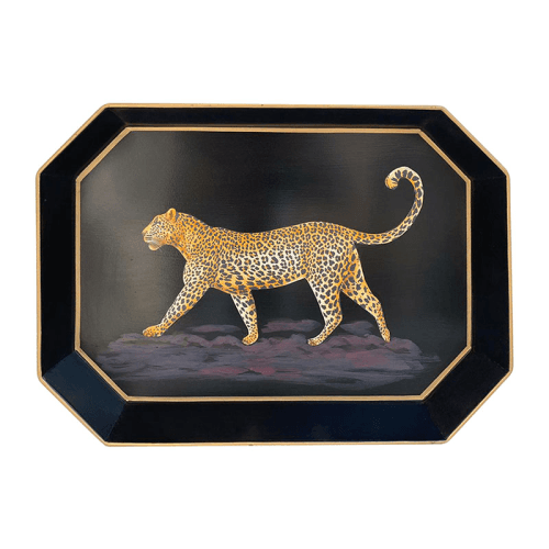 Image showing the Fauna Tray, L43 x W30 cm, Black product.