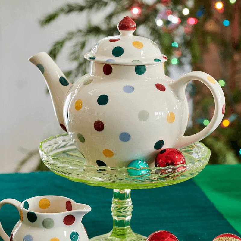 Polka Dot Jug, 315ml, Cream
