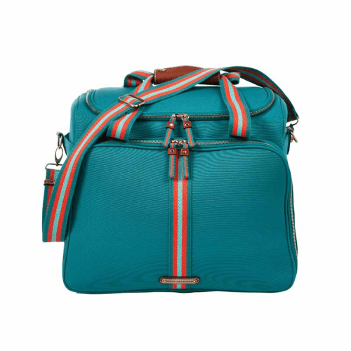 Image showing the Fortnum's Canvas Cool Bag, Eau de Nil product.