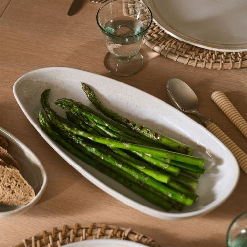 Image showing the Amberley Oval Platter, D16cm, Yellow product.