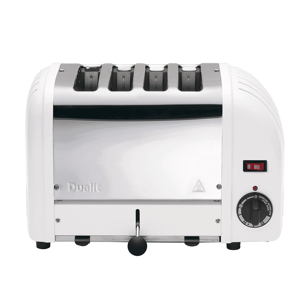 Classic Vario 4 slot toaster, White