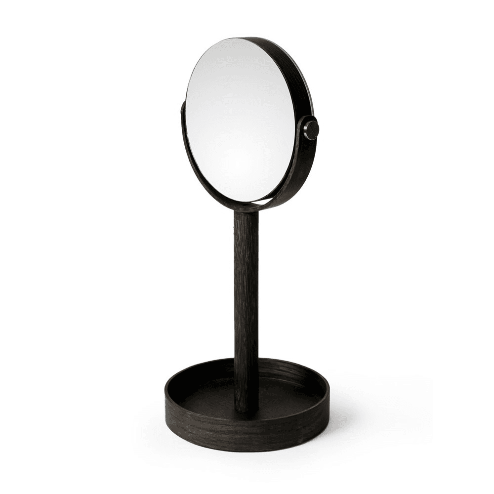 Close Up Mirror, H45 x W19.5 x D19.5cm, Black