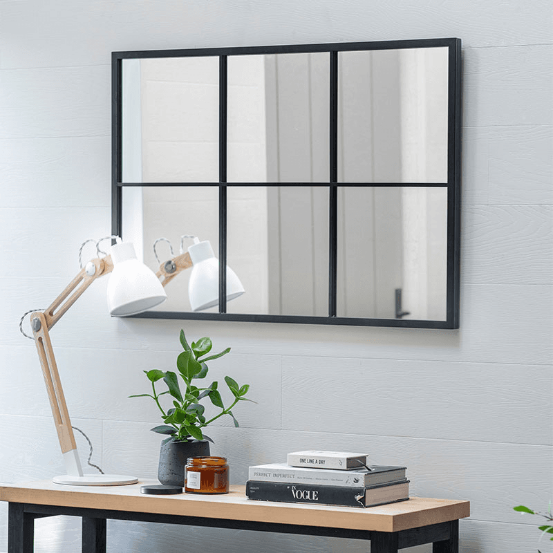 Fulbrook Mirror, 70 x 100cm, Powder Coated Steel