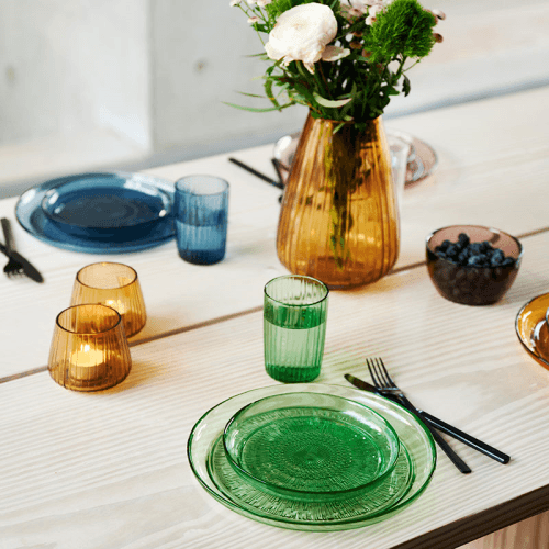 Image showing the Kusintha Plate, D25cm, Green product.