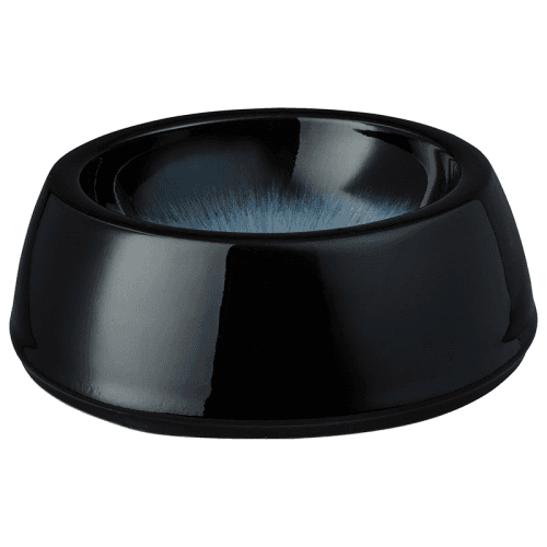 Image showing the Halo Pet Bowl, D17 x H6cm, Black product.
