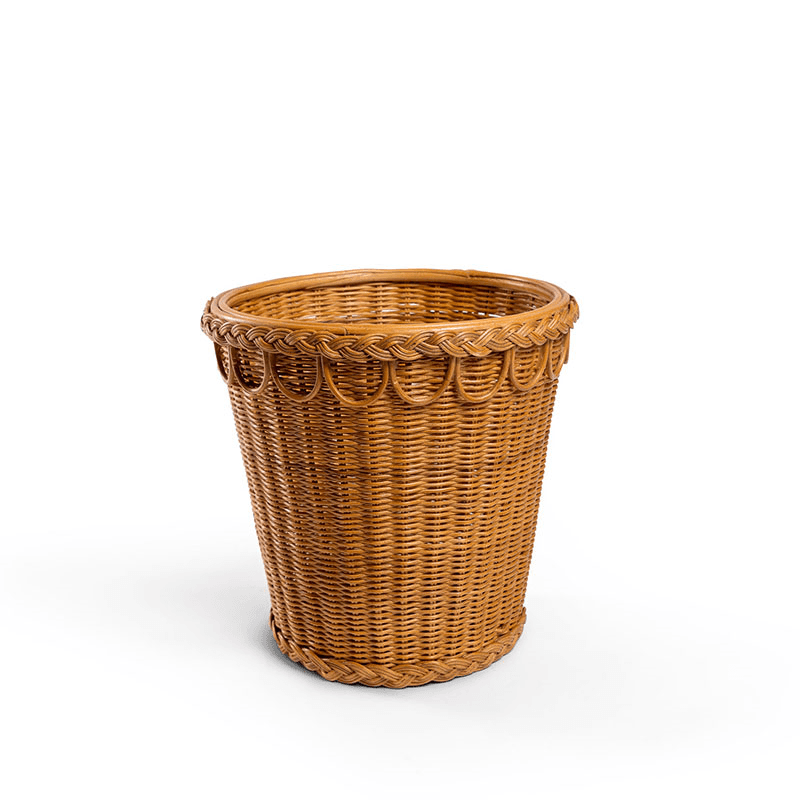 Rattan Plant pot, D18cm, Natural Rattan