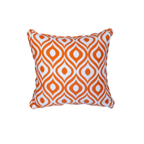 Image showing the Scatter Cushion, 45 x 45cm, Orange Pattern product.