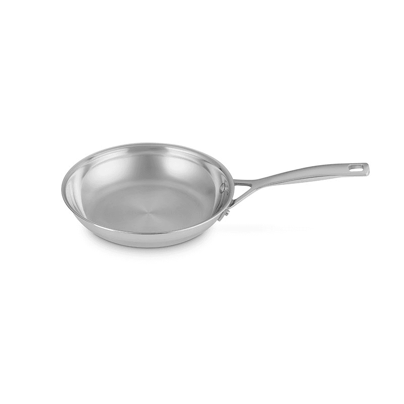 Classic 3-ply Uncoated Frying Pan, 20cm, Stainless Steel