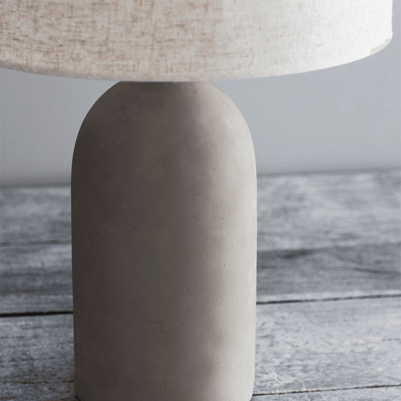 Millbank Table Lamp, H22cm, Grey