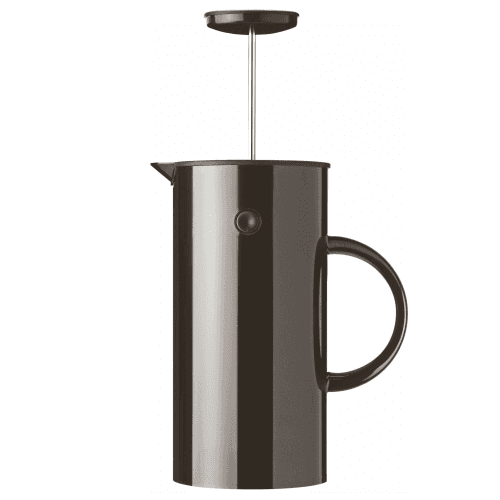 Image showing the EM by Erik Magnussen French press coffee maker, H21cm - 1 litre, black product.