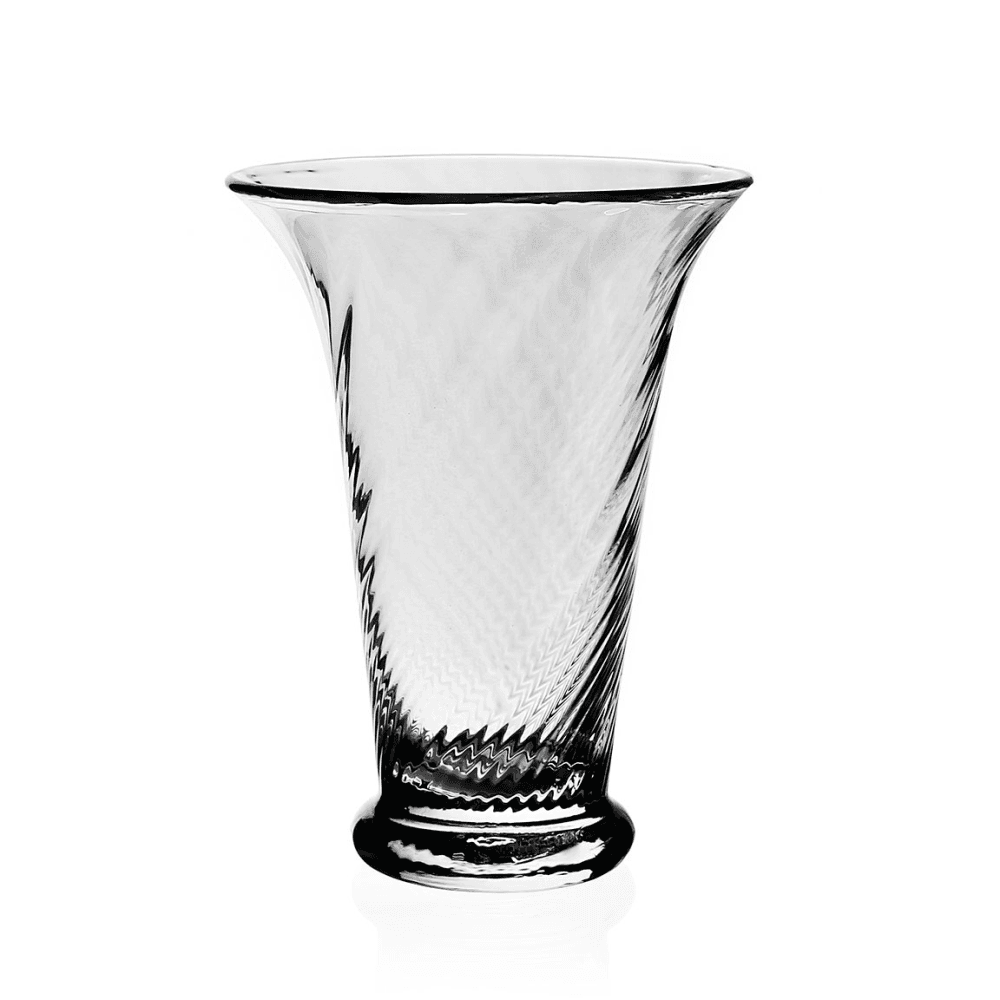 Waves Flower Vase, Clear