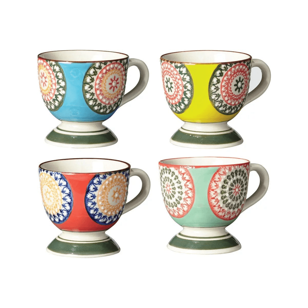 Florya Set of 4 espresso mugs, H7cm
