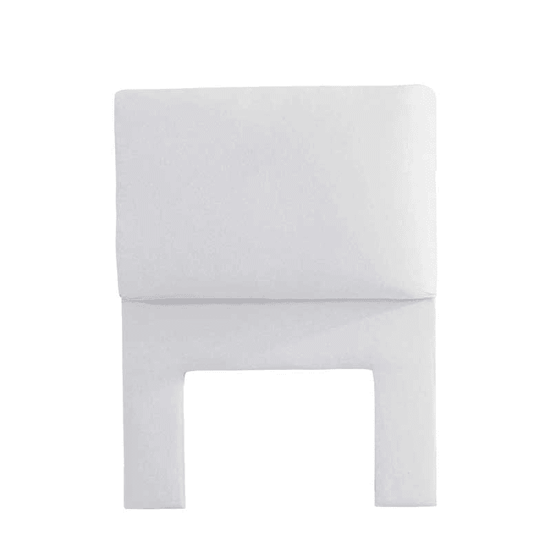100% cotton headboard slip cover, single, Offwhite