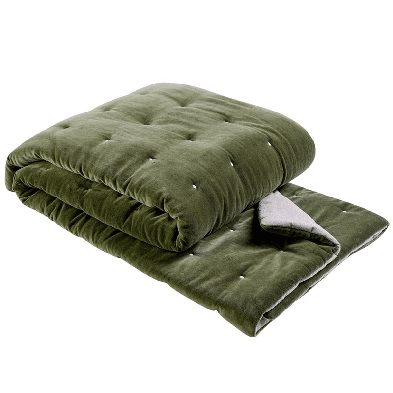 Jaipur Throw, 140 x 200cm, Olive