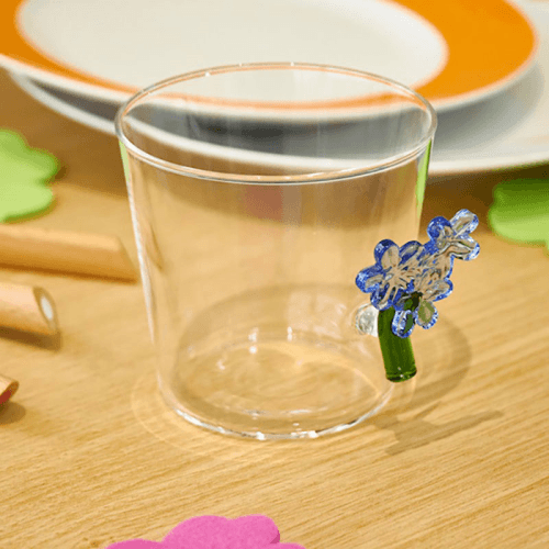 Image showing the Botanica Flower Tumbler, 350ml, Light Blue product.
