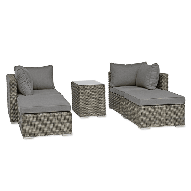Selbourne Double Lounger Set, Natural