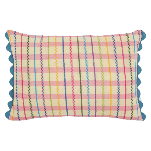 Image showing the Ginny Cushion, 35 x 50cm, Pink product.