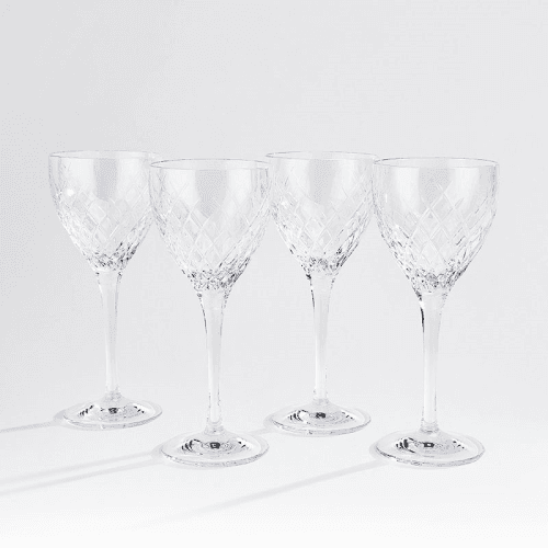 Image showing the Barwell Set of 4 Wine Glasses, 250ml, Clear product.