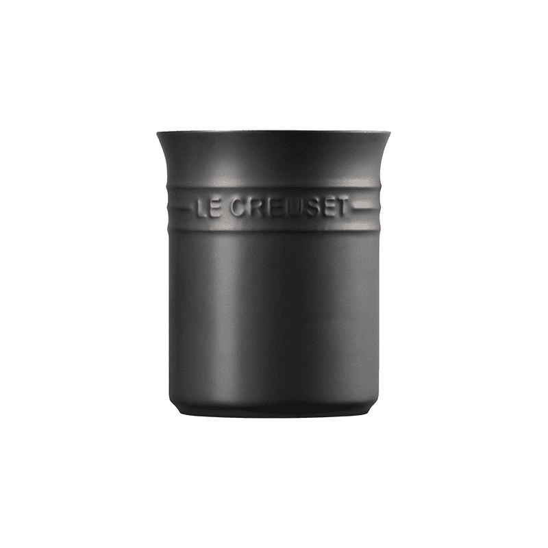 Small utensil jar, 15 x 10cm - 1.1 litre, Satin Black