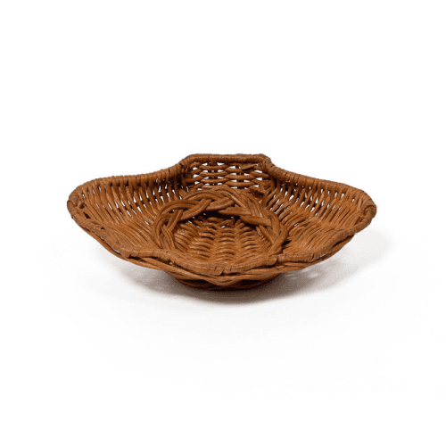 Image showing the Concha Rattan Dish, W15 x L25cm, Natural product.