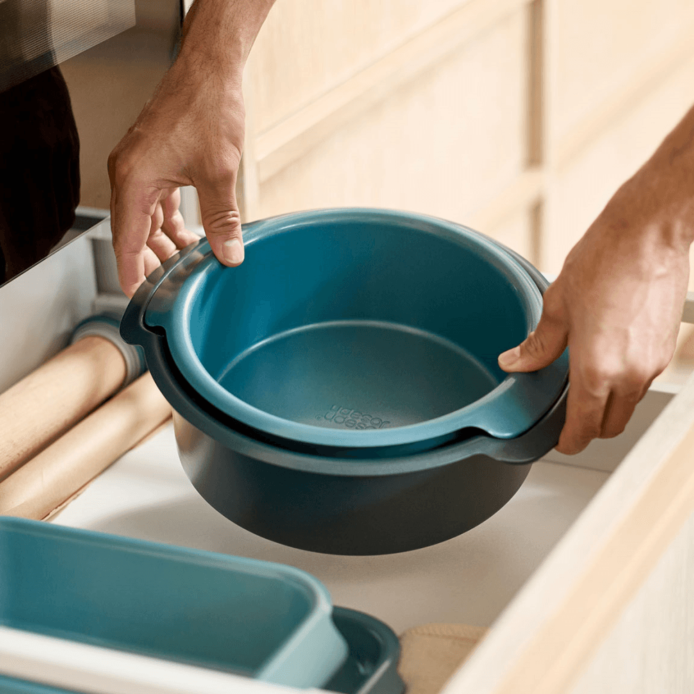 Nest Set of 2 Cake Tins, Blue