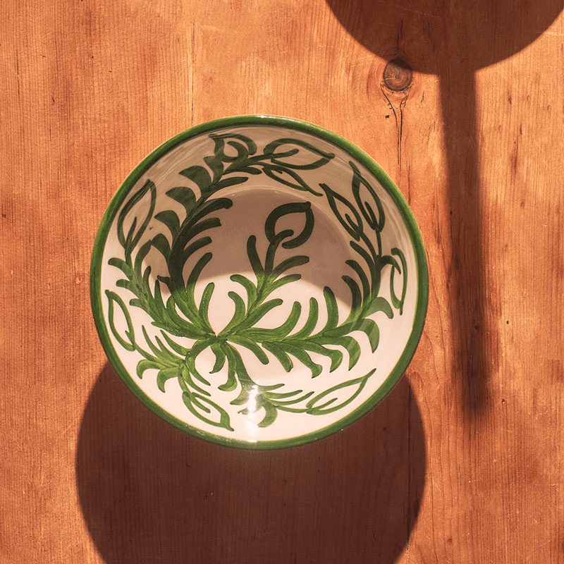 Vina Set of 2 Bowls, D16cm, Green