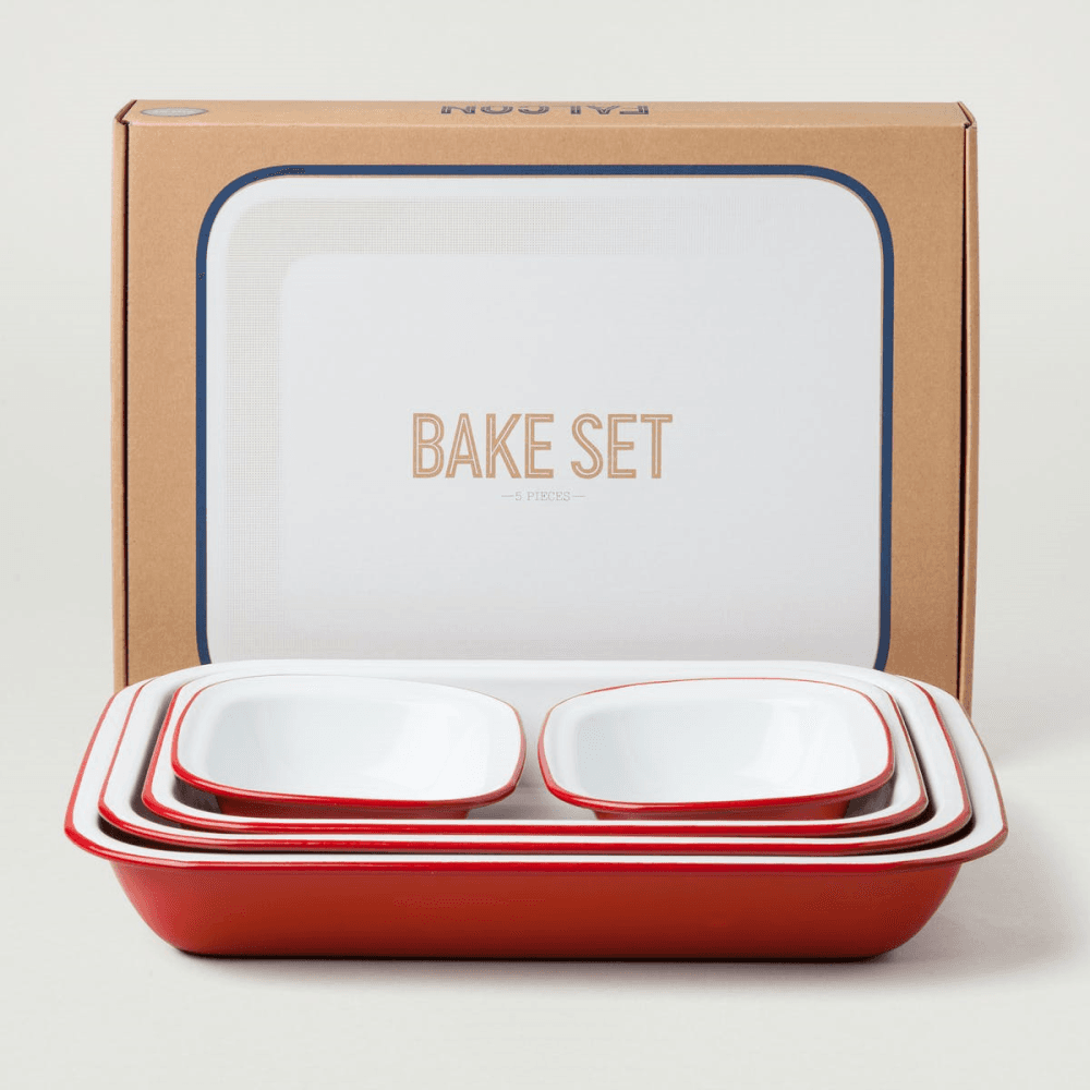 Bake Set, Pillarbox Red