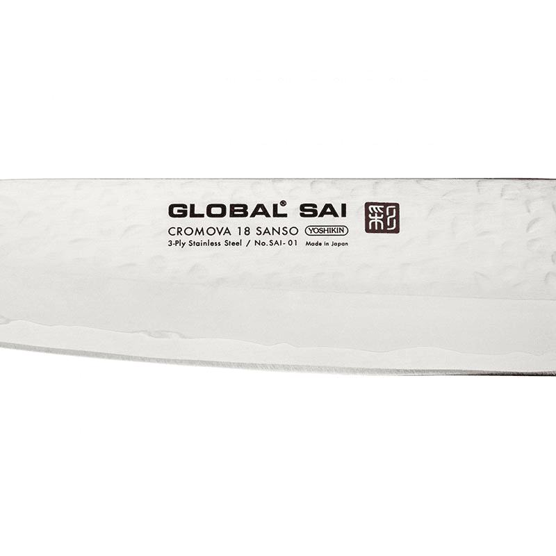 Sai Cook's Knife, 19cm, Silver