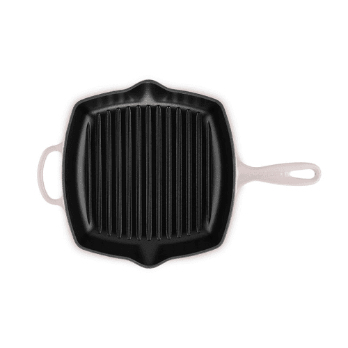 Image showing the Cast Iron Square Grillet, 26cm, Shell Pink product.