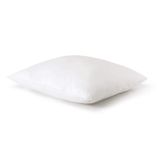 Image showing the Spundown Square pillow, 65 x 65 cm, White product.
