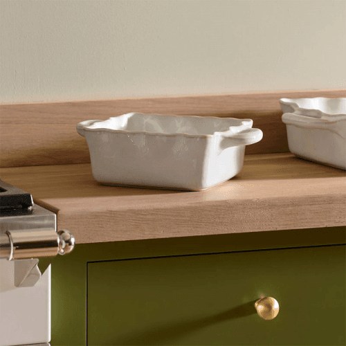 Image showing the Bramley Small Baking Dish, D24cm, Reactive White product.