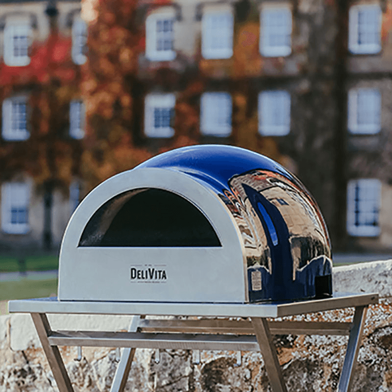Wood-Fired Pizza Oven, Jubilee Blue