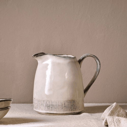 Image showing the Malia Jug, 1.9L, Cream product.