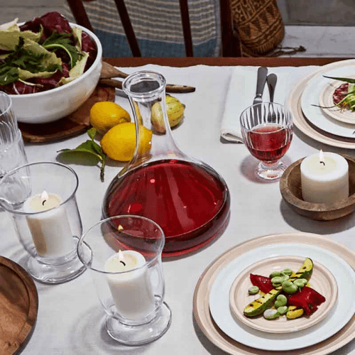 Image showing the Purismo Red Wine Decanter, 1L, Clear product.