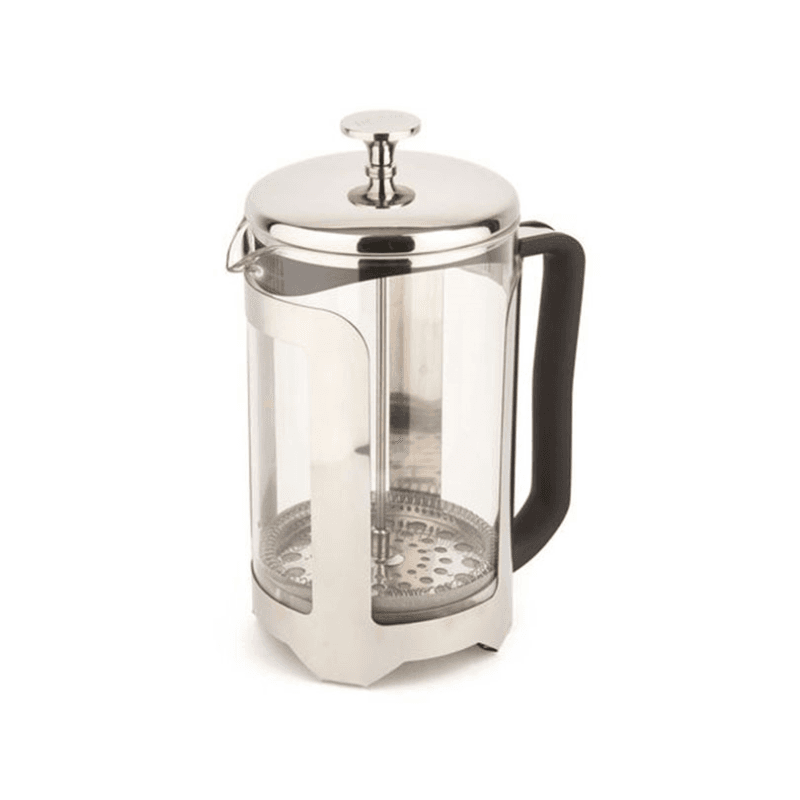 Roma Stainless Steel Cafetière, 12 Cup, Silver