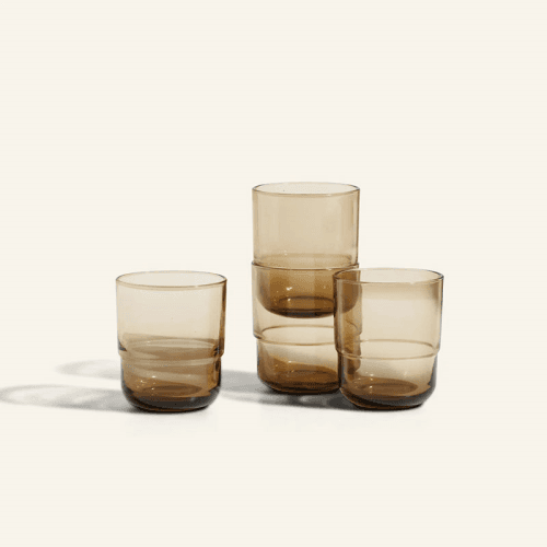 Image showing the Short Night & Day Set of 4 Glasses, 350ml, Dusk product.