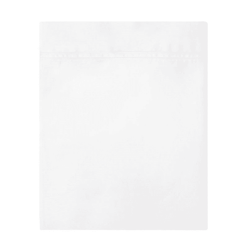 Image showing the Triomphe - 300 Thread Count Cotton Sateen King flat sheet, 270 x 310cm, Blanc product.