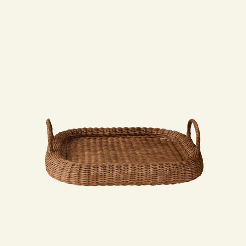 Image showing the Mini Chunky Tray, Teak product.