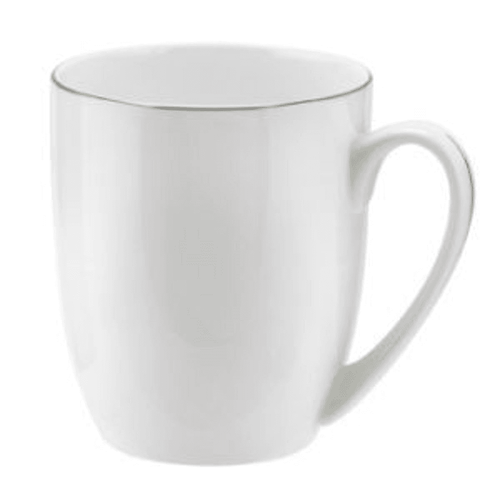 Serendipity Set of 4 Barrel Shape Mugs, 350ml