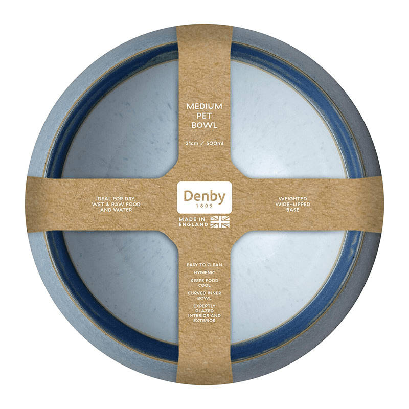 Studio Grey Pet Bowl, D21 x H7cm, Grey