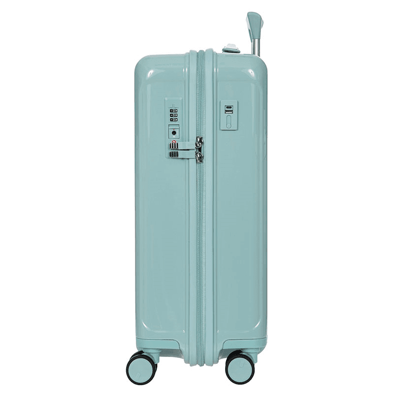 Positano Carry-on Trolley Suitcase, H55 x W23 x L38xcm, Light Blue