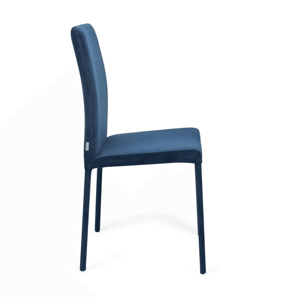 Bronte Pair of Dining Chairs, Indigo