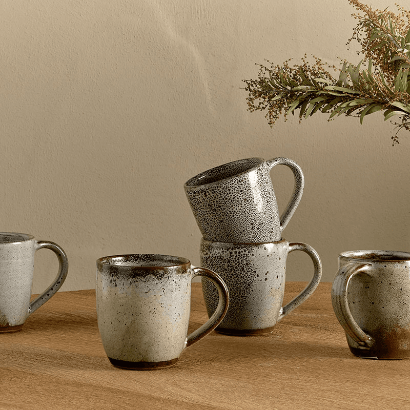 Cam Set of 2 Mugs, 350ml, Mocha
