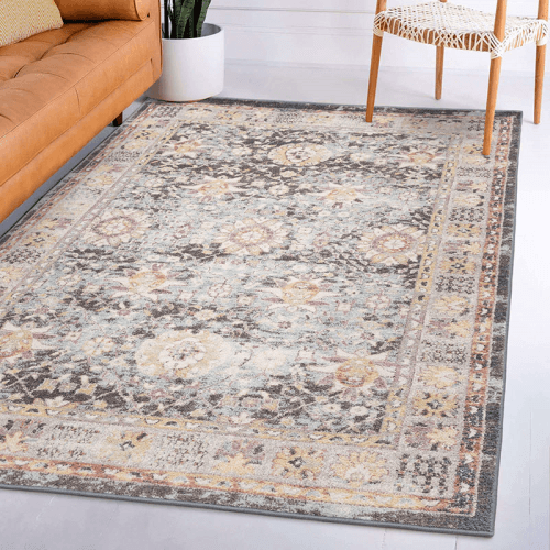 Image showing the Flores gita classic persian border rug, 160 x 230cm, Multi product.