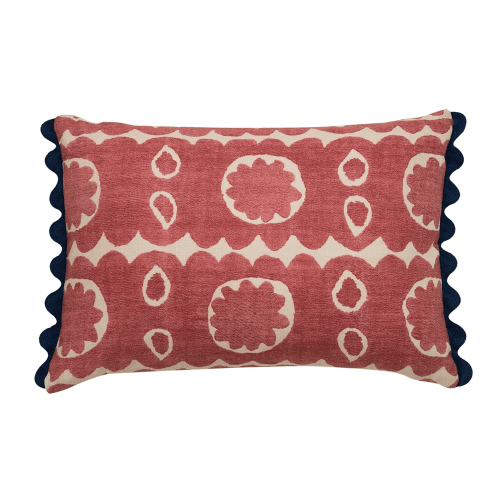 Image showing the Osborne Cushion, 35 x 50cm, Red product.