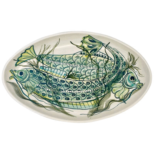 Image showing the Aldo Platter, W25 x L40cm, Green product.