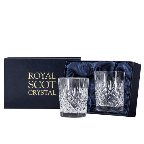 Image showing the Edinburgh Set of 2 Tumblers, 380ml, Clear product.