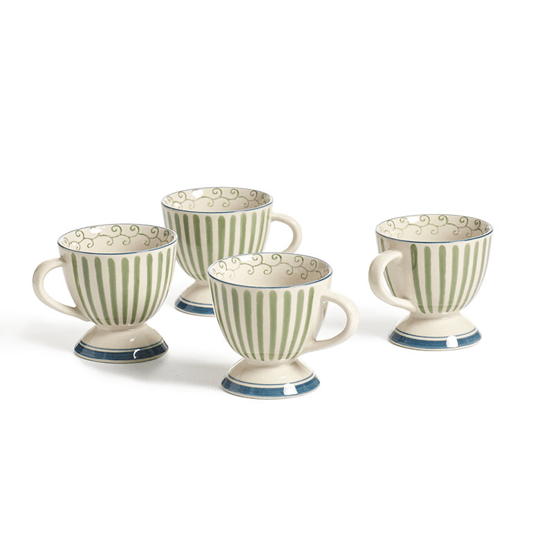 Kintaro Set of 4 Mugs, 300ml, Putting Green
