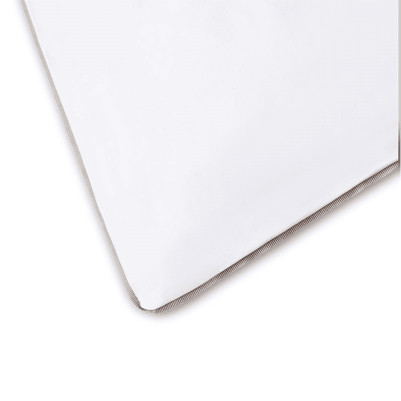 Albertine Double Duvet Cover, Grey Oak