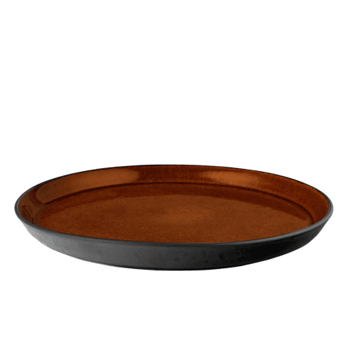 Gastro Plate, D27cm, Amber